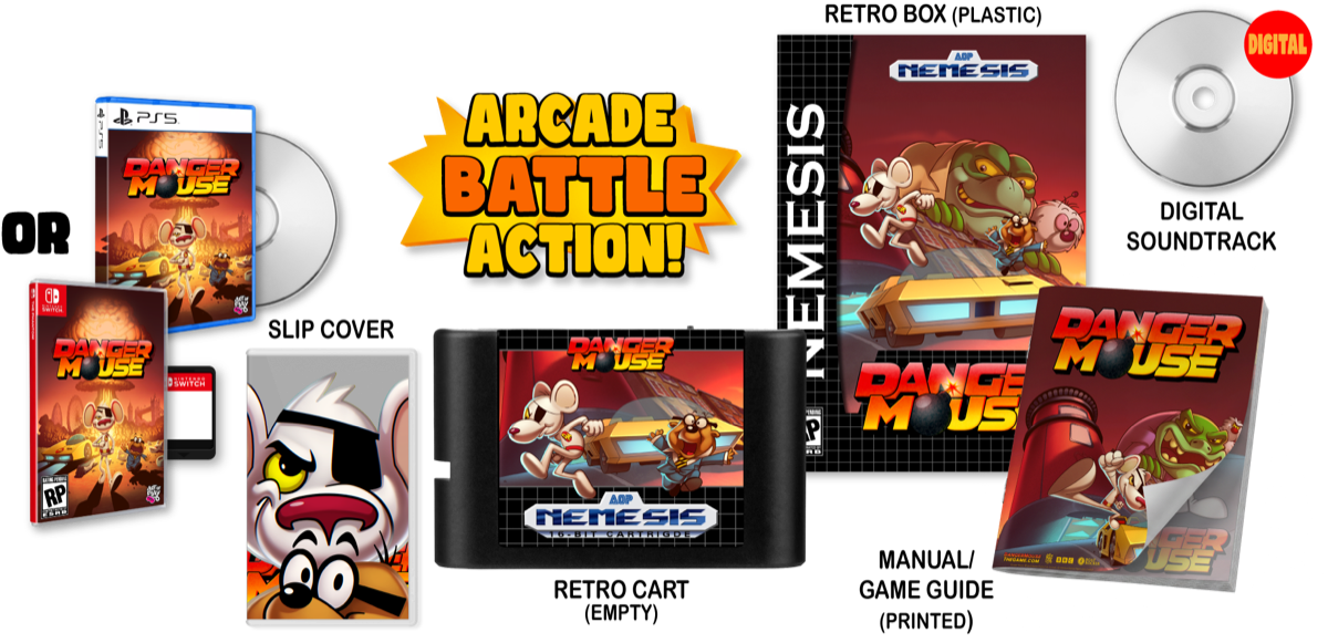 Physical Danger Retro Deluxe Mega Drive